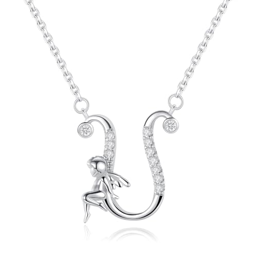 VIKI LYNN Collar con inicial para mujer, plata de ley 925... - Animalerie Amazon Espagne à 14.81€