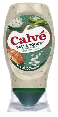 Calvé Salsa Yogurt, 250 ml, Salsa Yogurt con Panna Acida e... - Maison & Cuisine en promo à 1.69€