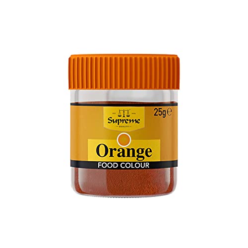Supreme Orange Food Colour - 25g - Épicerie Amazon Royaume-Uni à 1.00€