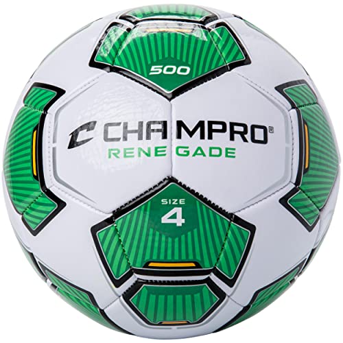 Champro Renegade Ballon de Football Vert Optique Taille 4 - Sports & Fitness Amazon France à 23.81€