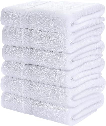 Simpli-Magic 79404 Bath Towels, White, 25x50 Inches Towels... - Sports & Fitness Amazon Royaume-Uni à 17.24€