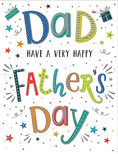 Dazzles Father's Day Card - Dad Have A Very Happy Father's... - Auto & Moto Amazon Royaume-Uni à 2.16€