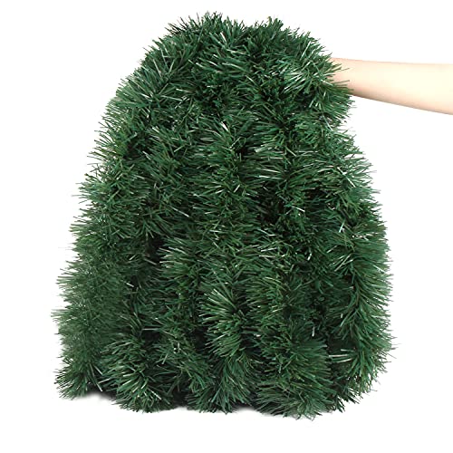 LOMIMOS Guirlande de Noël torsadée de 10 m - Vigne... - Maison & Cuisine Amazon France à 8.75€