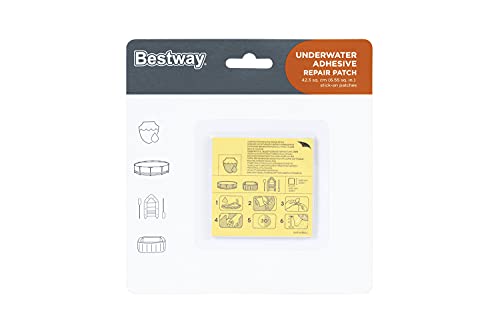 Bestway Wasserfeste, selbstklebende Reparaturflicken 6,5 x... - Bon plan à 4.95€