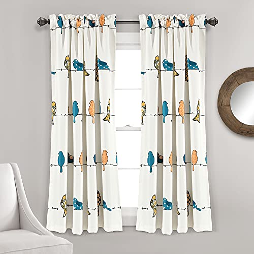 Lush Decor Rowley Birds Light Filtering Window Curtain... - Home & Kitchen Amazon UK à 9.34€