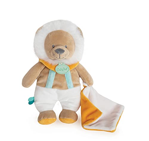 Baby Nat' - Peluche Lion Maxou avec Doudou Mouchoir - Idée... - Jouets & Jeux en promo à 12.90€
