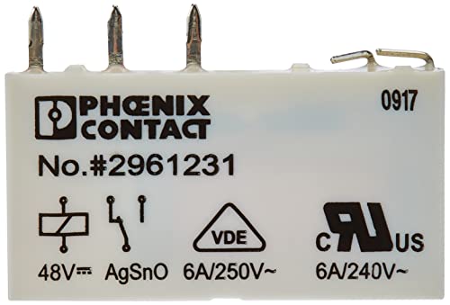 PHOENIX CONTACT REL-MR-48DC/21 Steckbare Miniaturrelais mit... - Maison & Cuisine Amazon Allemagne à 61.14€