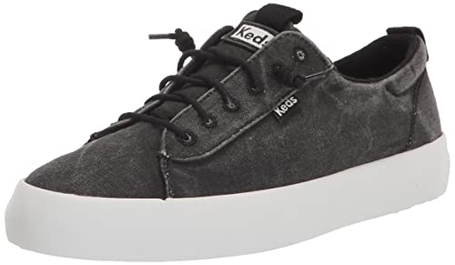 Keds Kickback Canvas Slip on, Zapatillas Mujer, Black, 40.5... - Bon plan à 33.93€