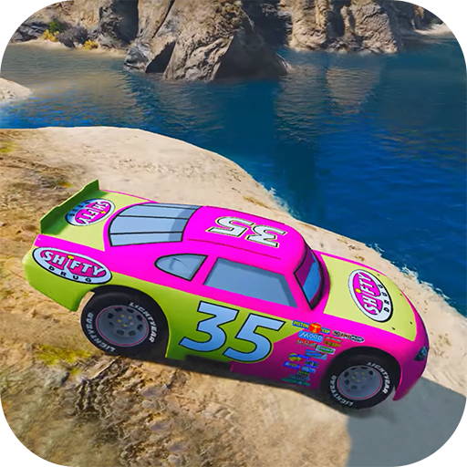 Superhero Canyon Stunt Racing – Impossible Car Driving... - Jeux Vidéo & Consoles Amazon Royaume-Uni à 1.47€