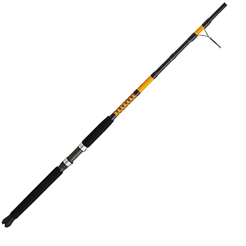 Ugly Stik Bigwater Spinning Fishing Rod,Black/Red/Yellow - Amazon Allemagne à 46.04€