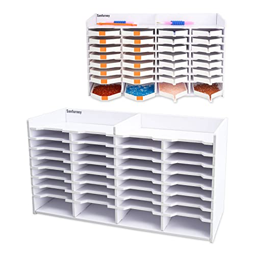 SANFURNEY 32 Slots Large Diamond Painting Tray Tower... - Bricolage & Outils Amazon Espagne à 41.97€