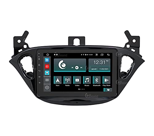 Costum fit Autoradio für Opel Corsa E Android GPS Bluetooth... - Réduction -76% à 73.91€