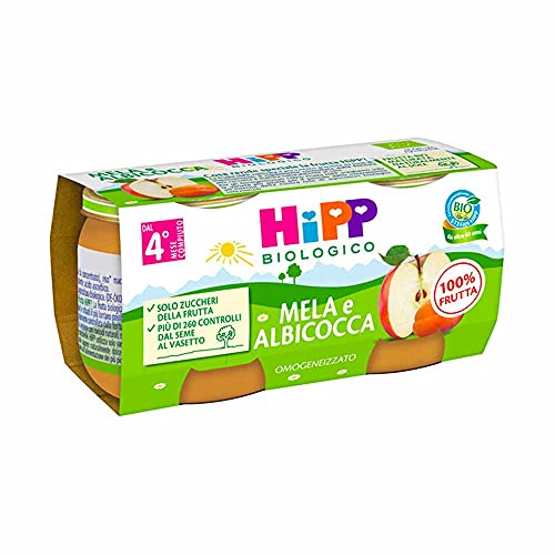 HiPP Omogeneizzato Biologico di Albicocca e Mela dai 4+... - Bébé & Puériculture Amazon Italie à 2.00€