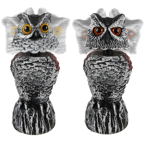Hausse Lot de 2 Faux hiboux en Forme d'épouvantail sculpté... - Jardin & Extérieur Amazon France à 33.64€