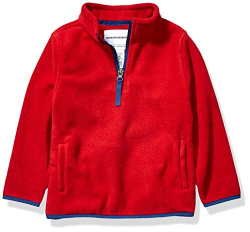 Amazon Essentials Jungen Fleecejacke mit Viertelreißverschlu... - Amazon Allemagne à 9.97€