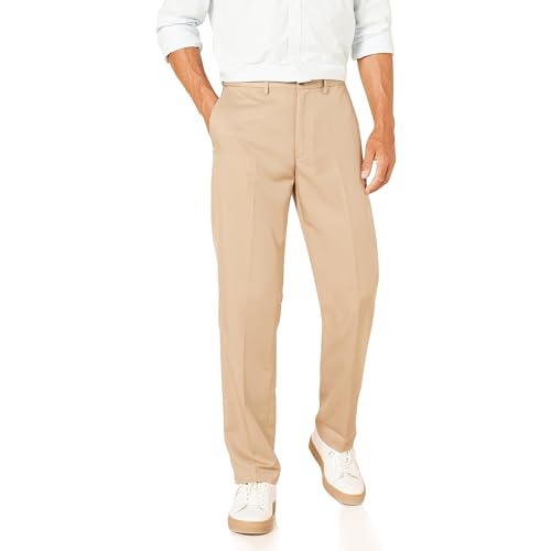 Amazon Essentials Pantalones de Traje de Corte Clásico con... - Home & Kitchen Amazon Spain à 16.12€