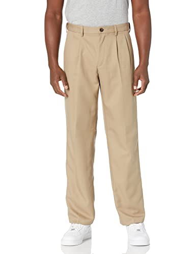 Amazon Essentials Pantalon Habillé à Pinces à Taille... en promo à 19,36€ (-45%) sur Amazon FR