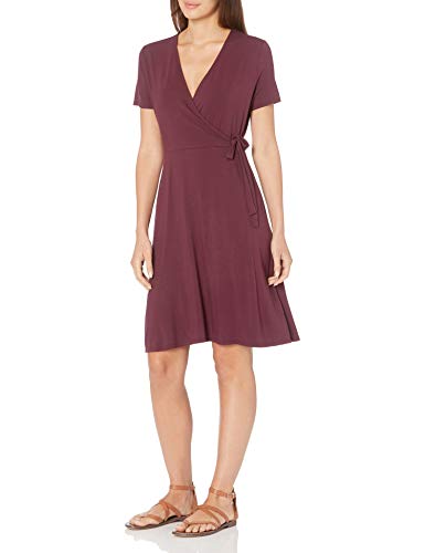 Amazon Essentials Abito Avvolgente a Maniche Corte Donna... - Amazon Italie à 10.11€