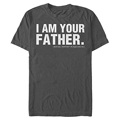 Star Wars The Father Camiseta, Antracita, M para Hombre - Mode & Vêtements en promo à 30.45€