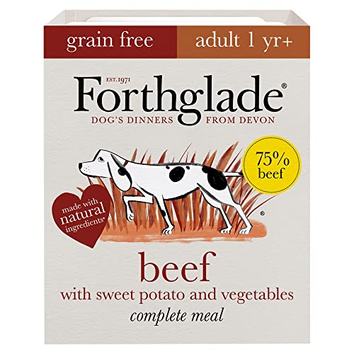 Forthglade Complete Adult Beef Grain Free, 395g - Animalerie Amazon Royaume-Uni à 1.89€