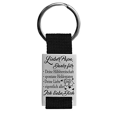 Porte-clés en métal pour la fête des pères - Motif : Cher... - DIY & Tools Amazon France à 6.90€
