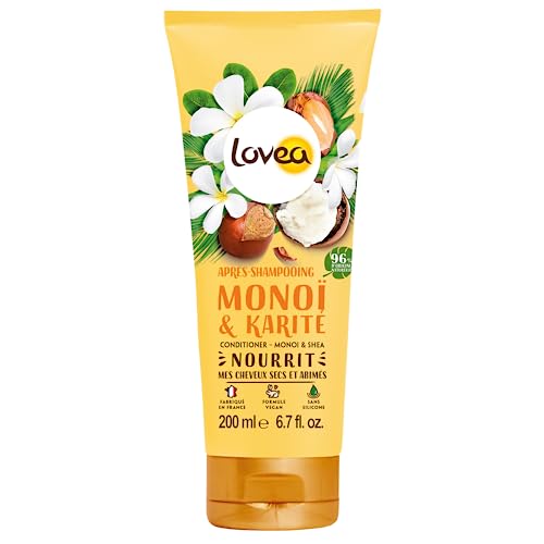 Lovea Conditioner 200 ml with Monoi and Karite Oil, Dry and... - Beauté & Parfums Amazon Royaume-Uni à 4.34€