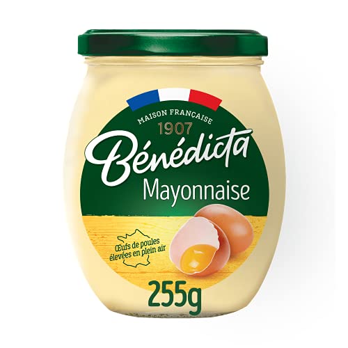 Benedicta Mayonnaise Nature Bocal, 255g - Épicerie Amazon France à 2.19€