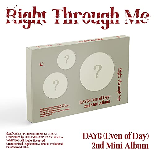Right Through Me - Vente Flash Amazon -62%