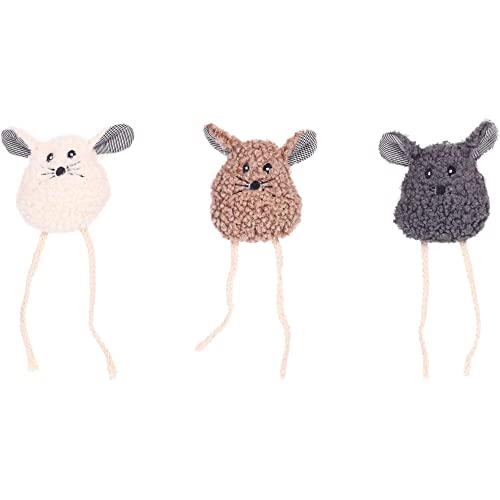 Flamingo Pet Products - Long Mouse Toy 28 cm Grey for Cats en promo à 3,99€ (-72%) sur Amazon FR