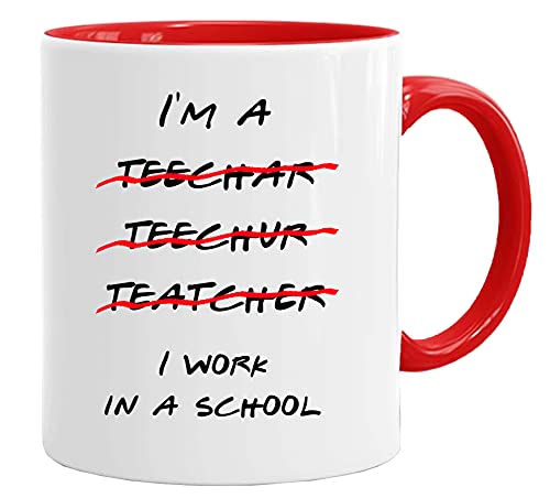 I'm a teacher | lustige Lehrer Tasse | Beidseitig Bedruckt... - Maison & Cuisine Amazon Allemagne à 13.23€