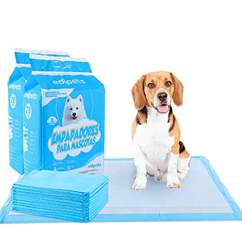 Edipets, Empapadores Perros, 60x60 cm, (Blanco - 40... - High-Tech & Électronique Amazon Espagne à 17.40€