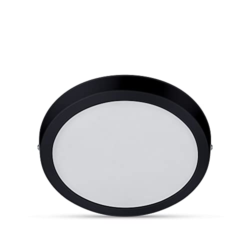 Philips Plafonnier LED SLIM SURFACE, rond, 12W, Noir en promo à 15,12€ (-43%) sur Amazon FR