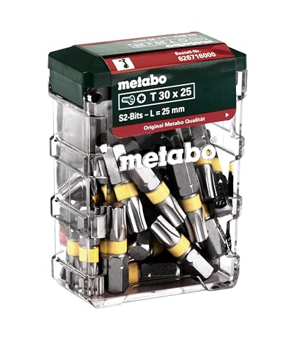 METABO 626716000 - Estuche de puntas de atornillar Torx... - Bricolage & Outils Amazon France à 10.99€
