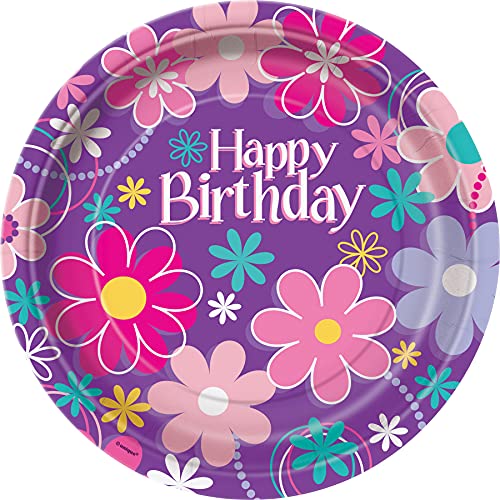 Piatti Ecologici in Carta - 23 cm - Festa a Tema Fiori di... - Auto & Moto Amazon Italie à 2.19€