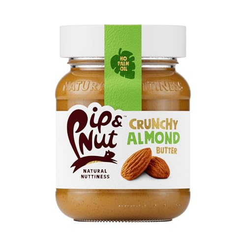 Pip & Nut - Crunchy Almond Butter (6 x 170 g) | No Palm... - Auto & Moto en promo à 8.10€