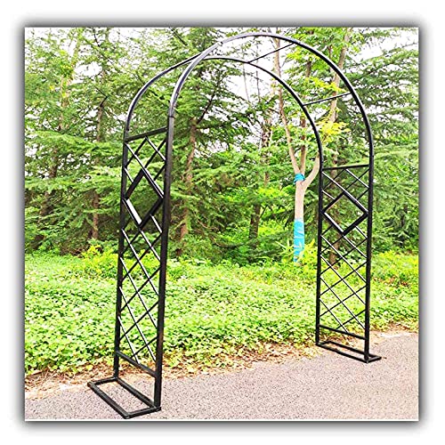 CHFQ Garden Arbor Pergola Arch Trellis, Wedding Rose Arch... - Jardin & Extérieur Amazon Royaume-Uni à 51.99€