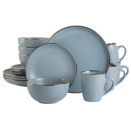 Gibson Home, set di stoviglie Rockaway Gold da 16 pezzi... - Bon plan à 33.53€