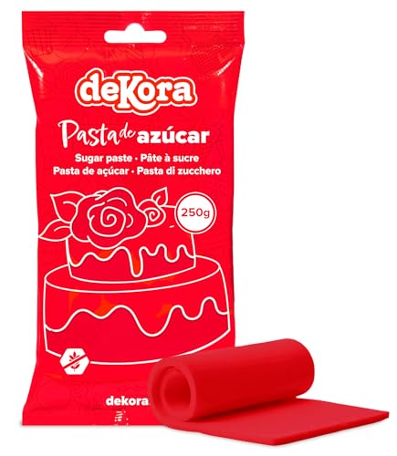 dekora - Pâte à Sucre Rouge pour Décoration Gâteau et des... - Tech & Electronics Amazon France à 6.19€