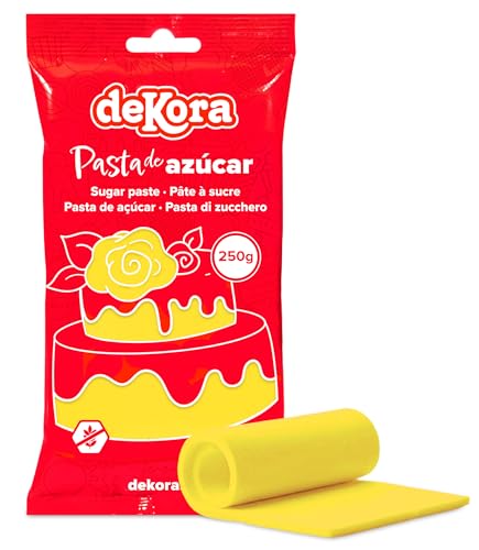 Dekora - Fondant Amarillo | Pasta de Fondant para Tartas... - High-Tech & Électronique en promo à 2.49€