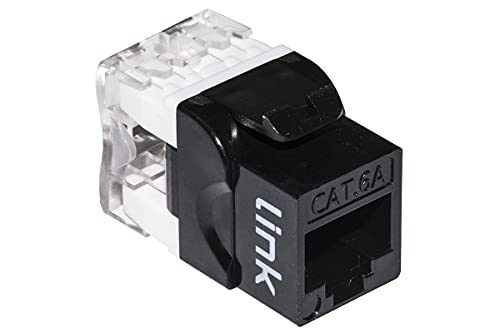 LINK LK6AUB PRESA RETE KEYSTONE JACK RJ45 CATEGORIA 6A UTP... - Animalerie Amazon Italie à 2.20€