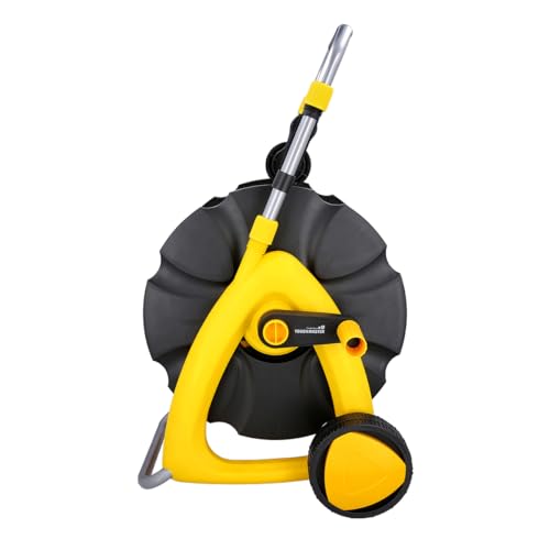 Garden Hose Reel Cart TOUGH MASTER Portable 60M with... - Jardin & Extérieur en promo à 27.99€