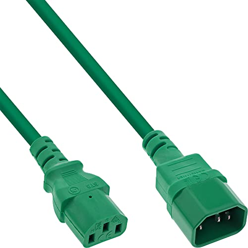 InLine® Wentronic - Cable alargador (1 m, C13 a C14), Color... - High-Tech & Électronique Amazon Espagne à 5.97€