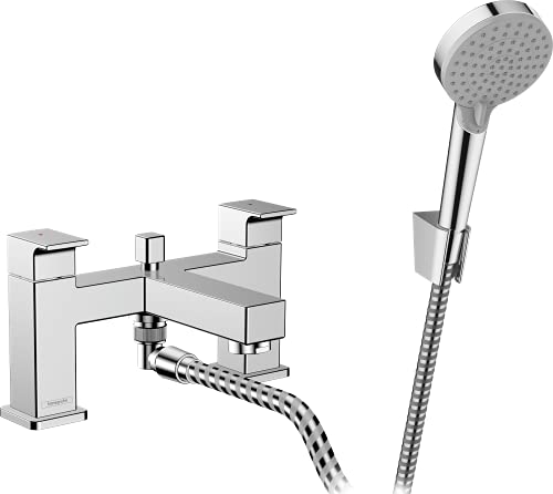 hansgrohe Vernis Shape 2-hole rim mounted bath mixer with... - Maison & Cuisine en promo à 169.99€