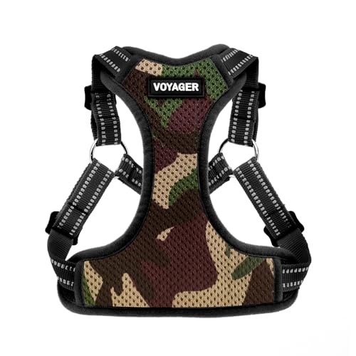 Voyager Adjustable Dog Harness with Reflective Stripes by... - Animalerie en promo à 9.30€