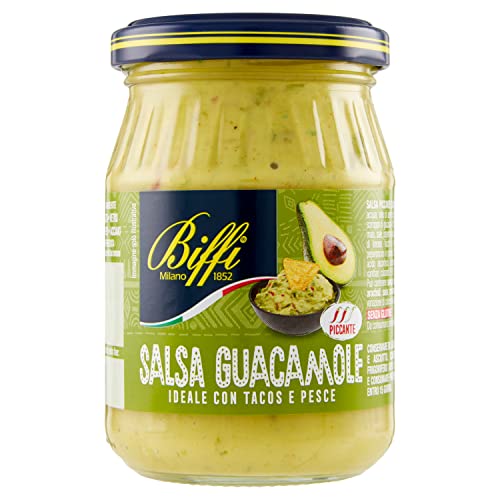 Biffi Salsa Guacamole in vaso - 1 x 200g - Épicerie Amazon Italie à 2.06€