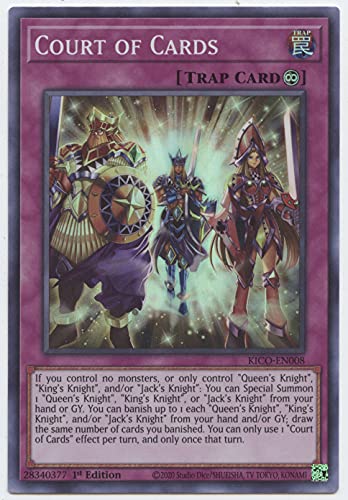Court of Cards - KICO-EN008 - Super Rare - 1st Edition - Auto & Moto Amazon Royaume-Uni à 9.51€