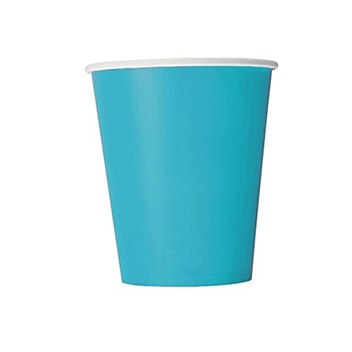 Dart - 8 GOBELETS CARTON 25CL BLEU TURQUOISE - Auto & Moto Amazon France à 1.89€
