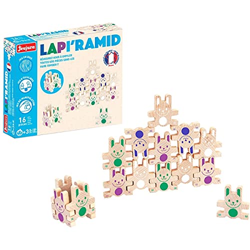 Jeujura - 8466 - LAPI'RAMID - 16 pieces - Tech & Electronics Amazon UK à 15.41€