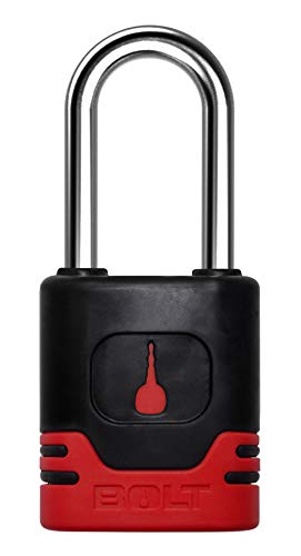 BOLT 7040469 Padlock, Red/Black - Bricolage & Outils Amazon Royaume-Uni à 10.63€