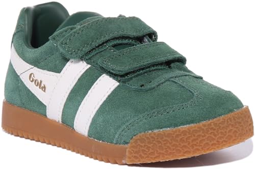 Gola Harrier Strap, Zapatillas, Evergreen Off White, 31 EU - Mode & Vêtements en promo à 56.81€